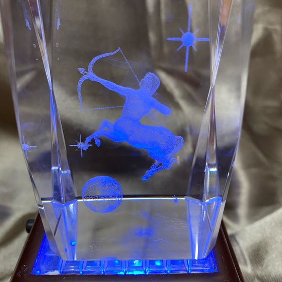 Sagittarius Glass Lighted Figurine - Picture 6 of 8